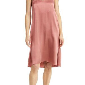 Papinelle  Washable Audrey Silk Nightgown in Soft Cinnamon